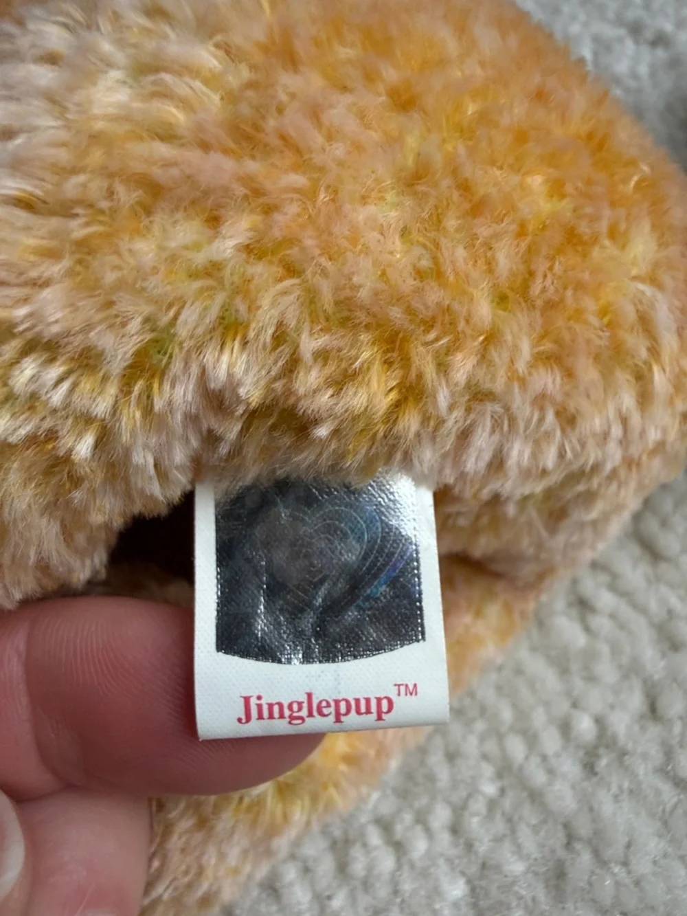 Vintage Ty Beanie Baby - Jinglepup